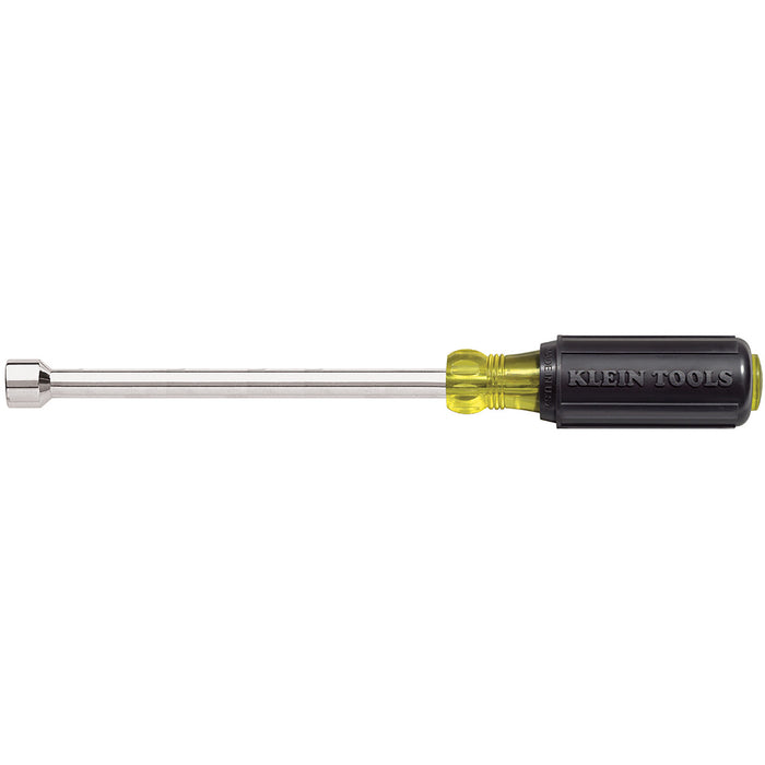 Klein Tools 646-1/4 1/4 x 6" Hex Tip Nut Driver with Hollow Shaft