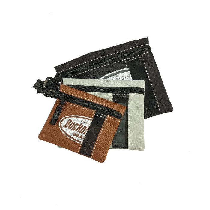 Bucket Boss 25200 Poly Zipper Bags Brown Grey and Black 3 Pc