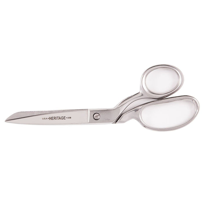 Heritage Cutlery 258K 8'' Bent Stainless Trimmer / Knife Edge