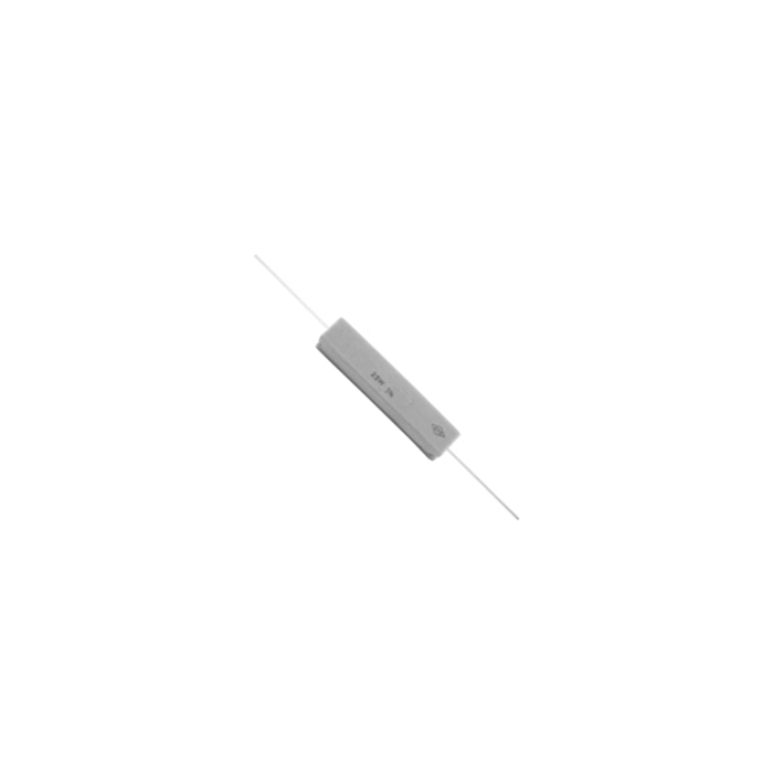 NTE Electronics 25W1D2 Cermet Wire Wound Resistor, 5% Tolerance, Axial Lead, 25W, Flameproof, 1.2 Ohm Resistance