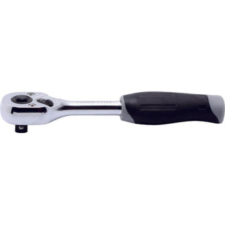 Ko-Ken 2753JB 1/4 Sq. Dr. Ratchet Handle 20 teeth Push Button Length 115mm Plastic Handle