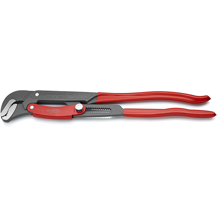 Knipex 83 61 020 Swedish Pattern Fast Adjustment S-Type Pipe Wrench, 560 mm