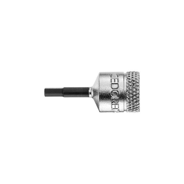 Gedore 1812556 Screwdriver Bit Socket 1/4" Drive Hex 2 mm