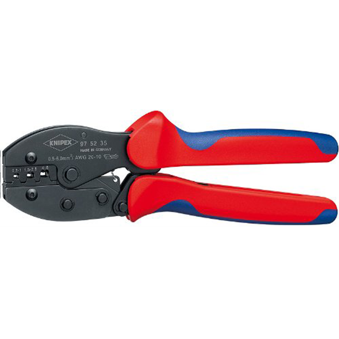 KNIPEX 97 52 35 3-Position Contact Crimping Pliers
