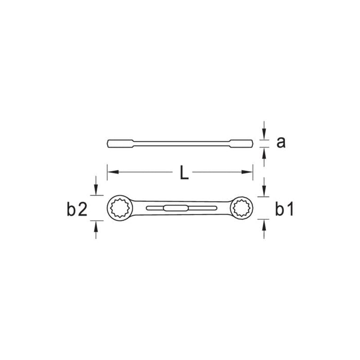 BGS 1229-21 | Combination Spanner | extra long | 21 mm - Amazon.com