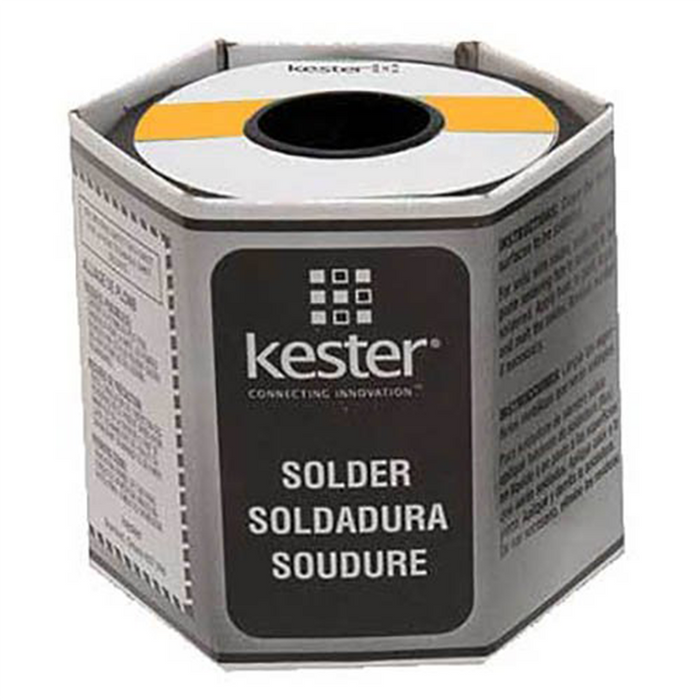 Kester Solder 24-6040-0018 Rosin Cored Wire Solder Roll, 44 Activated, 0.025" Diameter