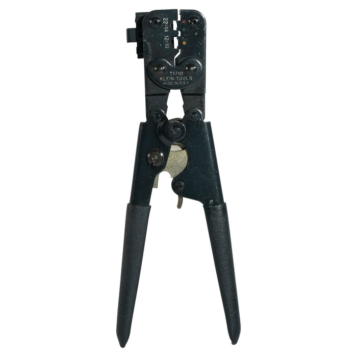 Klein Tools T1710 Compound-Action Ratcheting Crimper-Insulated Terminals