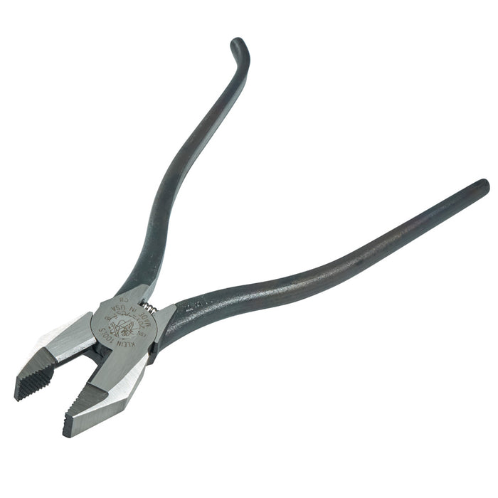 Klein Tools 201-7CST Rebar Work Pliers, Plain Handle