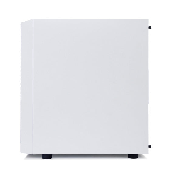 Silverstone Technologies PS15W-G Micro-ATX & Mini-DTX Mesh Front Panel Steel Body Tempered Glass Side Panel - White Plus Tempered Glass Window