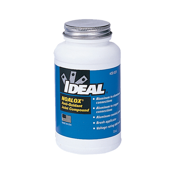 Ideal 30-031 Noalox Anti-Oxidant Compound (8 oz. Brush-Cap Bottle)