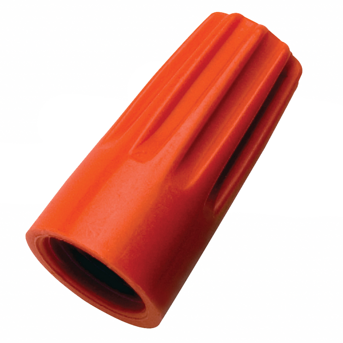 Ideal 30-273 Wire-Nut Wire Connector, Model 73B Orange, 500/bag