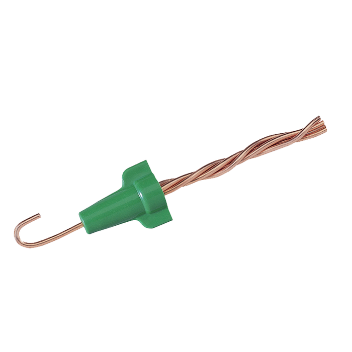 Ideal 30-292 Greenie Grounding Wire Connector, Model 92, Green, 500/bag