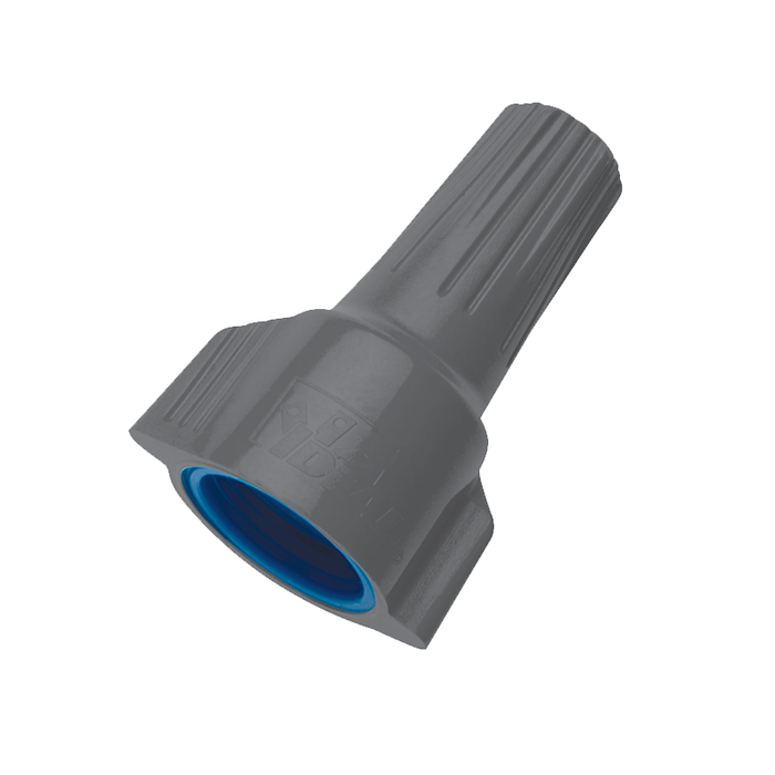 Ideal 30-1363 WeatherProof Wire Connector, Model 63, Gray-Blue, 1,000/box