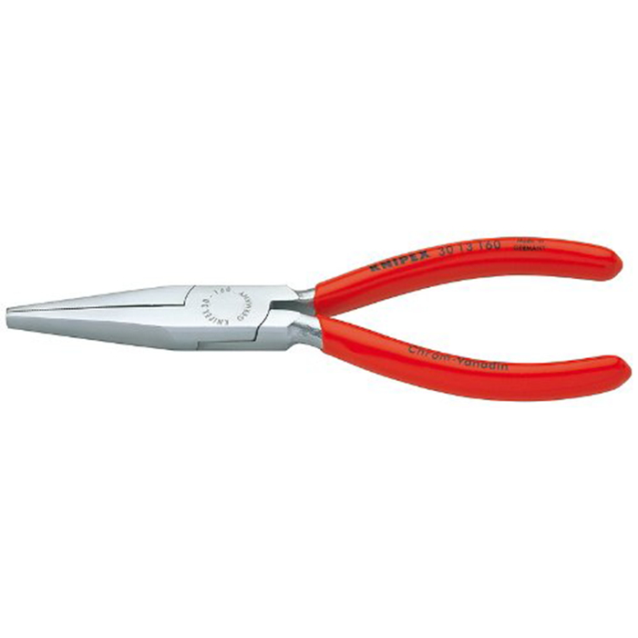KNIPEX 30 13 160 Long Nose Pliers-Flat Tips