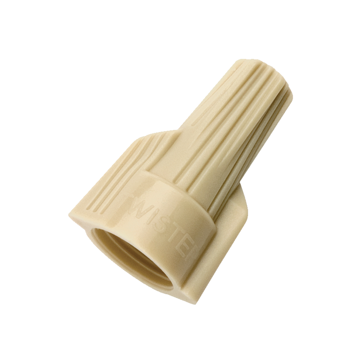 Ideal 30-341 Twister Wire Connector, Model 341, Tan, 100/box