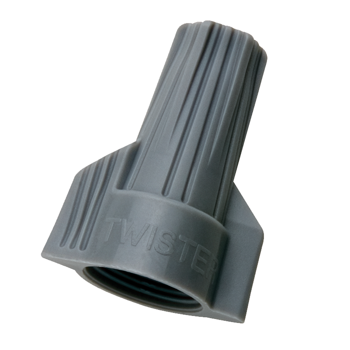 Ideal 30-642 Twister Wire Connector, Model 342 Gray, 250/bag