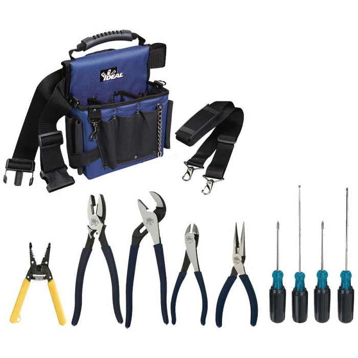 Ideal 30-729 11 Piece Electrician's Champion Kit