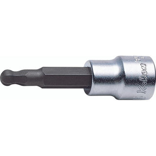 Ko-Ken 3011M.62-6 Bit Socket 6 MM BallPoint Hex 62 MM 3/8 Sq. Drive