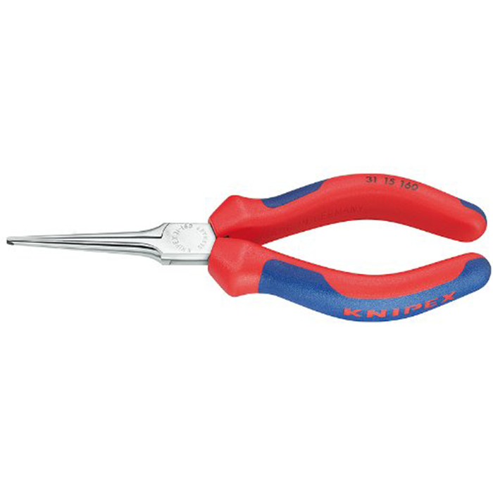 Knipex 31 15 160 Needle Nose Pliers with Comfort Grip, 6.25 Inch