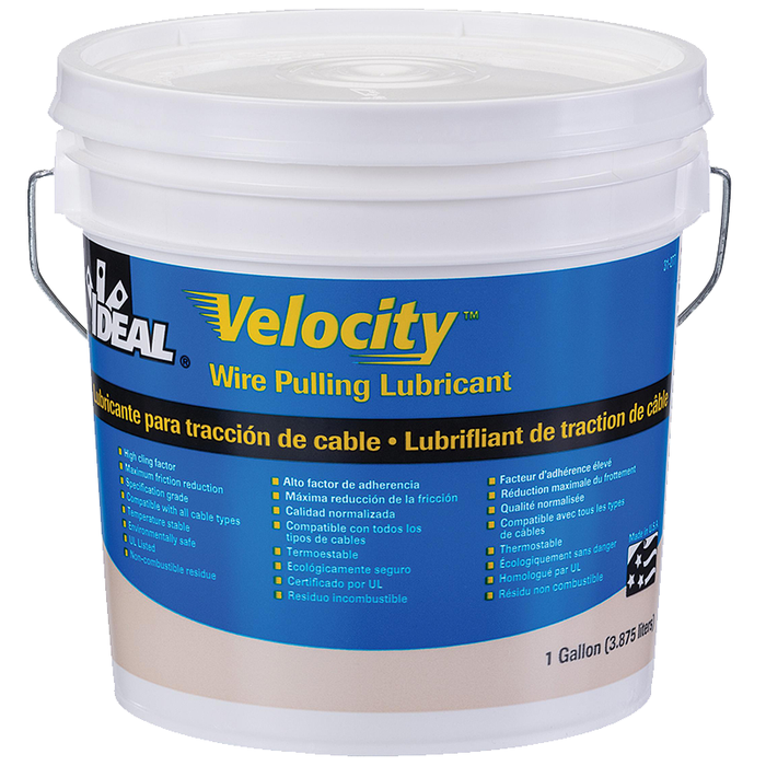Ideal 31-277 Velocity Cable Pulling Lubricant (1 Gallon Bucket)