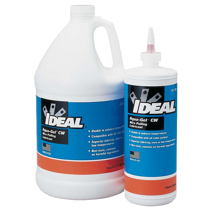 Ideal 31-298 Aqua-Gel CW Cable Pulling Lubricant (1-Quart Squeeze Bottle)