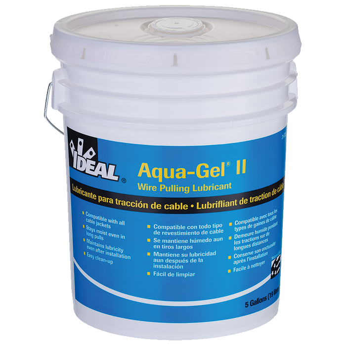 Ideal 31-375 Aqua-Gel II Cable Pulling Lubricant (5-Gallon Bucket)