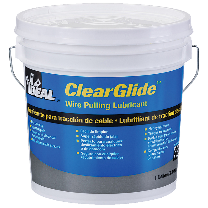 Ideal 31-381 Clearglide Wire Pulling Lubricant (1-Gallon Bucket)
