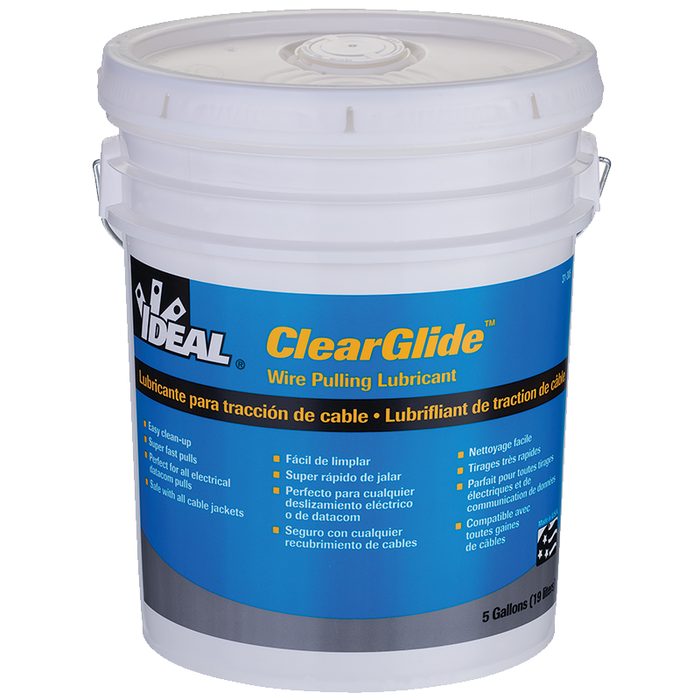Ideal 31-385 Clearglide Wire Pulling Lubricant (5-Gallon Bucket)