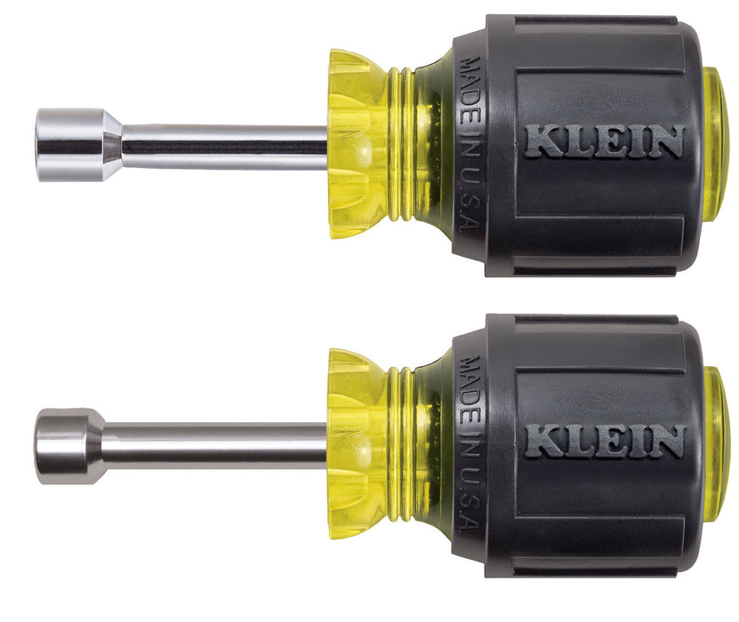 Klein Tools 610 Stubby Nut Driver Set 1-1/2'' Shafts