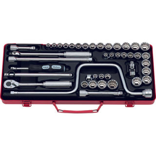 Ko-Ken 3201AMW Socket set 12 Point 42 pieces 3/8 Sq. Drive