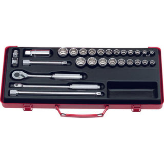 Ko-Ken 3206AM Socket set 12 Point 27 pieces 3/8 Sq. Drive