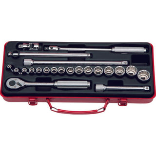 Ko-Ken 3210M 3/8 Sq. Dr. Socket set 6, 12 point 22 pieces