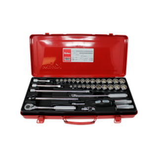 Ko-Ken 3279AM Socket set 12 Point 35 pieces 3/8 Sq. Drive
