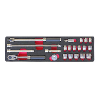 Ko-Ken 3286Z 3/8 Sq. Dr. Socket set Z-series 21 pieces