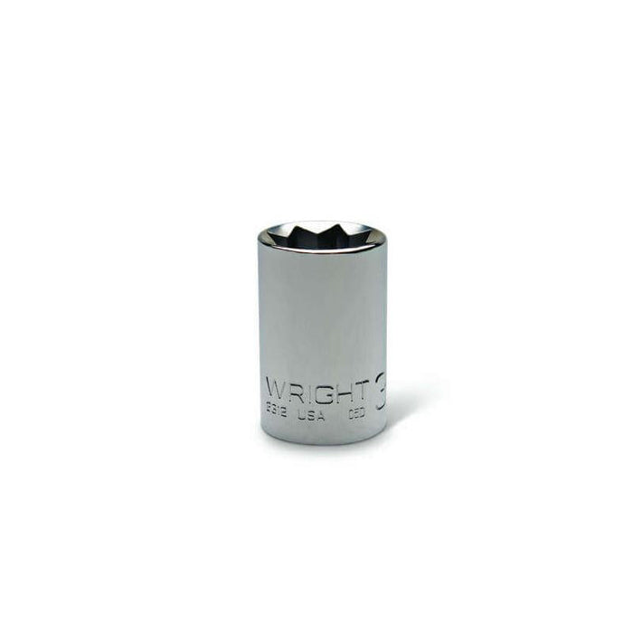 Wright Tool 3310 3/8 Drive 5/16-Inch Special 8 Point Chrome Socket