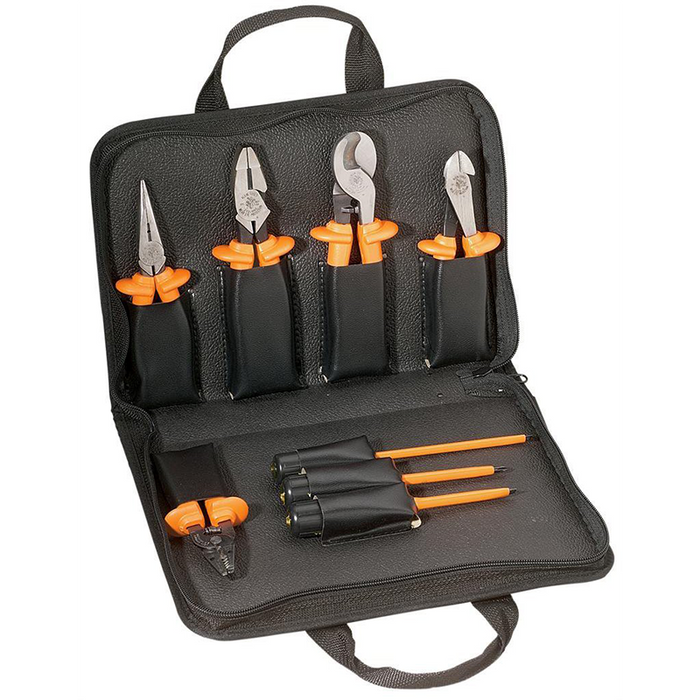 Klein Tools 33529 Insulated Premium Tool Kit, 8 Piece