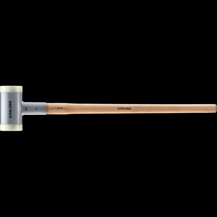 Halder 3366.0s6 Supercraft Dead Blow, Non-Rebounding "Light Duty" Sledgehammer with Nylon Face Inserts Steel Housing and Hickory Handle