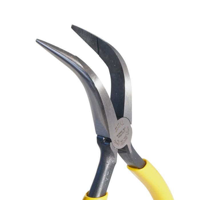 Klein Tools D302-6 Curved Long-Nose Pliers