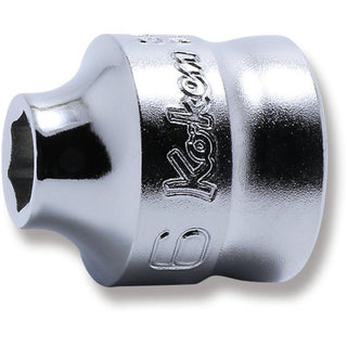 Ko-Ken 3400MZ-6 3/8 Sq. Dr. Socket 6mm 6 point Length 19mm Z-series