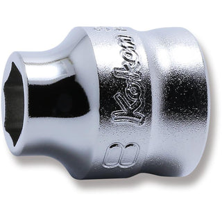 Ko-Ken 3400MZ-8 3/8 Sq. Dr. Socket 8mm 6 point Length 20mm Z-series