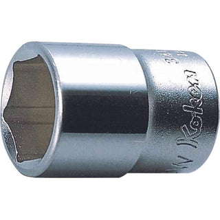 Ko-Ken 3400W-1/8 3/8 Sq. Dr. Socket Whitworth 1/8 6 point Length 26mm