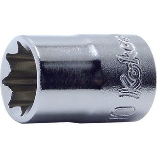 Ko-Ken 3415M-12 Socket 12 MM Double Square 27 MM 3/8 Sq. Drive