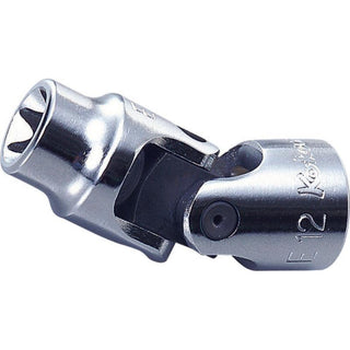 Ko-Ken 3440T-E6 3/8 Sq. Dr. Universal Socket TORX® E6 Length 44.9mm