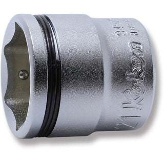 Ko-Ken 3450M-21 3/8 Sq. Dr. Socket 21mm Nut Grip Length 29mm