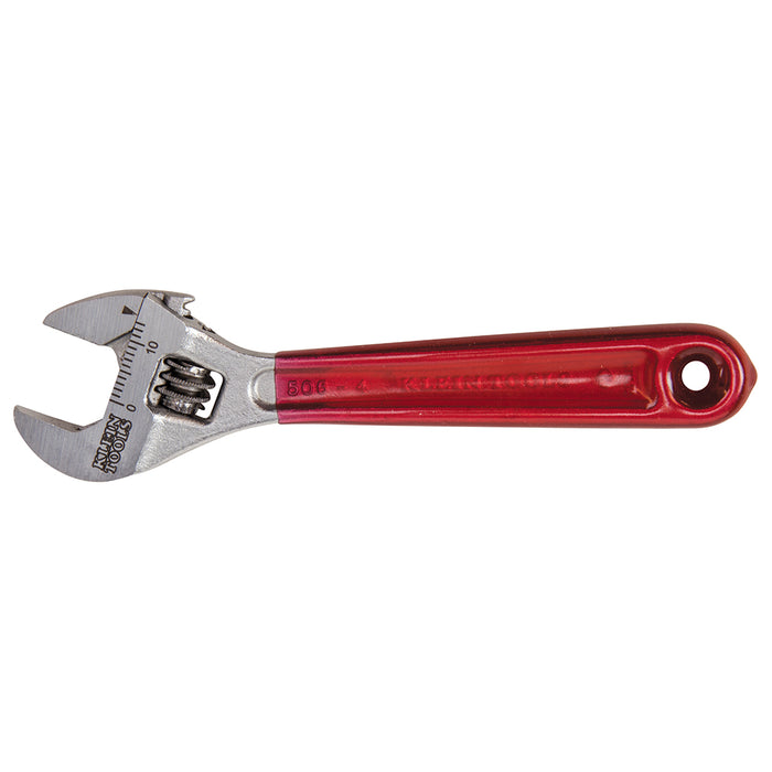 Klein Tools D506-4 4" Plastic Dipped Adjustable Wrench
