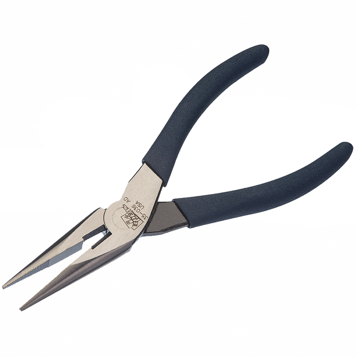 Ideal 35-036 6" Long-Nose Pliers w/ Cutter - Dipped Grip
