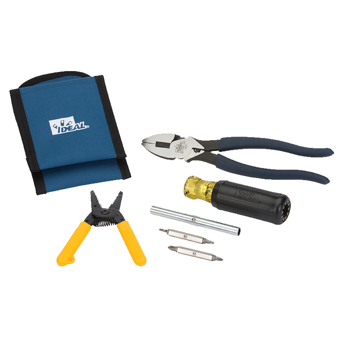 Ideal 35-5799 Electrician's Tool Kit, 4-Piece