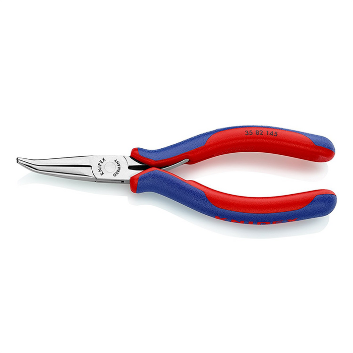 Knipex 35 82 145 Electronics Pliers 5,71" with with half-round jaws angled