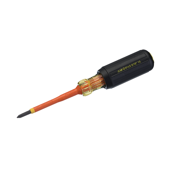 Ideal 35-9169 Phillips #0 x 2 3/8" Insulated Screwdriver
