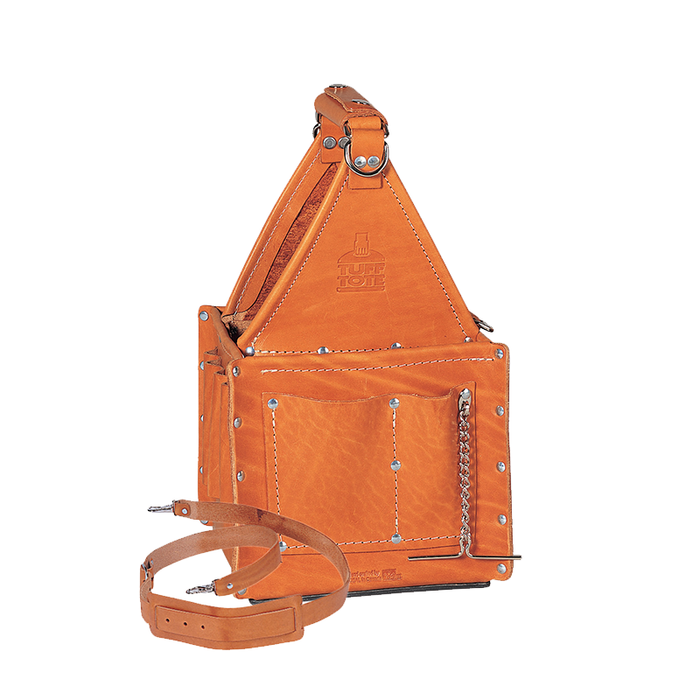 Ideal 35-975 Tuff-Tote Ultimate Tool Carrier, Premium Leather w/Strap